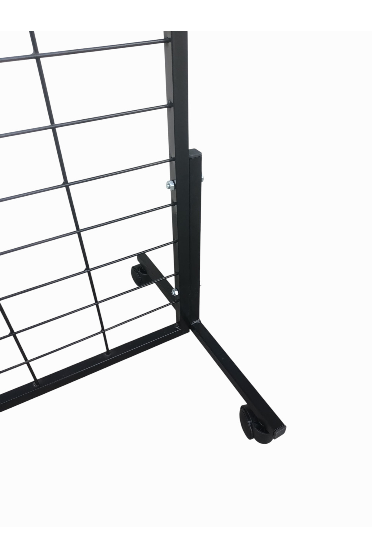 90x190 Cm Tekerlekli Pano Stant, Çorap Standı, Aksesuar Standı, Telefon Standı, Bijuteri Standı - Görsel 3