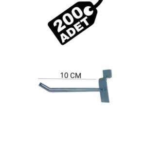 Raf Askı Kancası 10 Cm Kanallı Pano, Panel Kancası