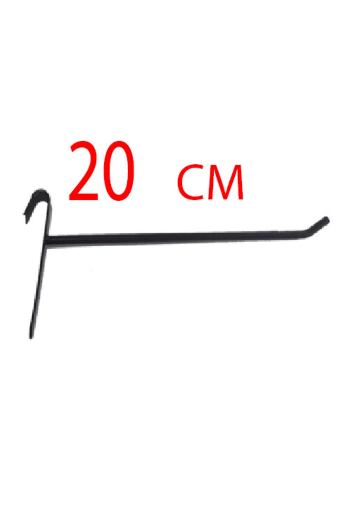 50 Adet, 20 Cm, Boyalı Tel Pano Kancası, Raf Kancası, Pano Teli, Raf Teli, Askılık Teli
