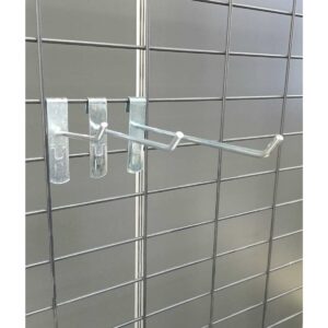 100 Adet - 10 Cm - Tel Pano Kancası - Raf Aksesuarı - Raf Kancası