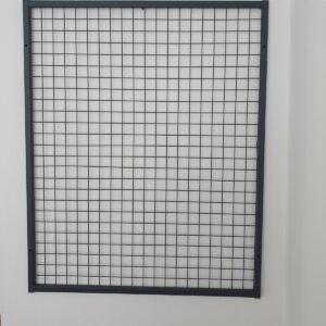 Tel Pano 80x100 cm 4x4 Sık Telli Duvara Monte Renk:antrasit