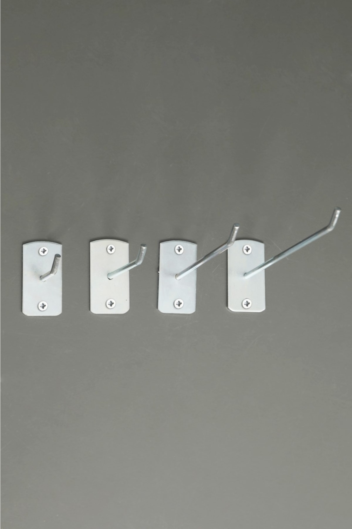 Vidalı Kanca-kanca-raf Aksesuarı-100'lü Paket-15 Cm