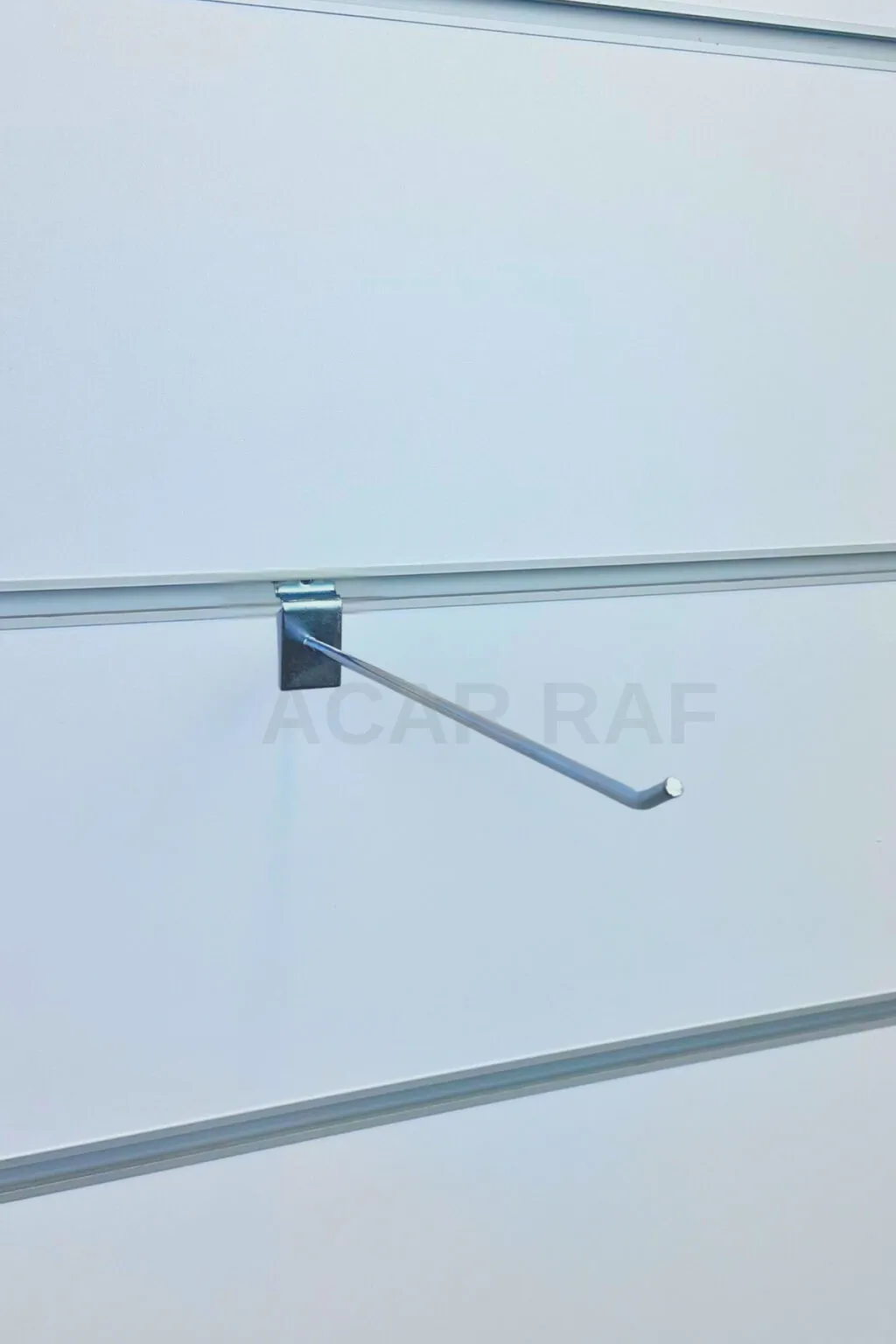 100 Adet 15 cm Kanallı Pano Kancası Raf Kancası - Görsel 2