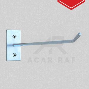 20 cm - 50 Adet Vidalı Kanca - Kanca - Raf Aksesuarı -raf Kancası - Raf Askısı