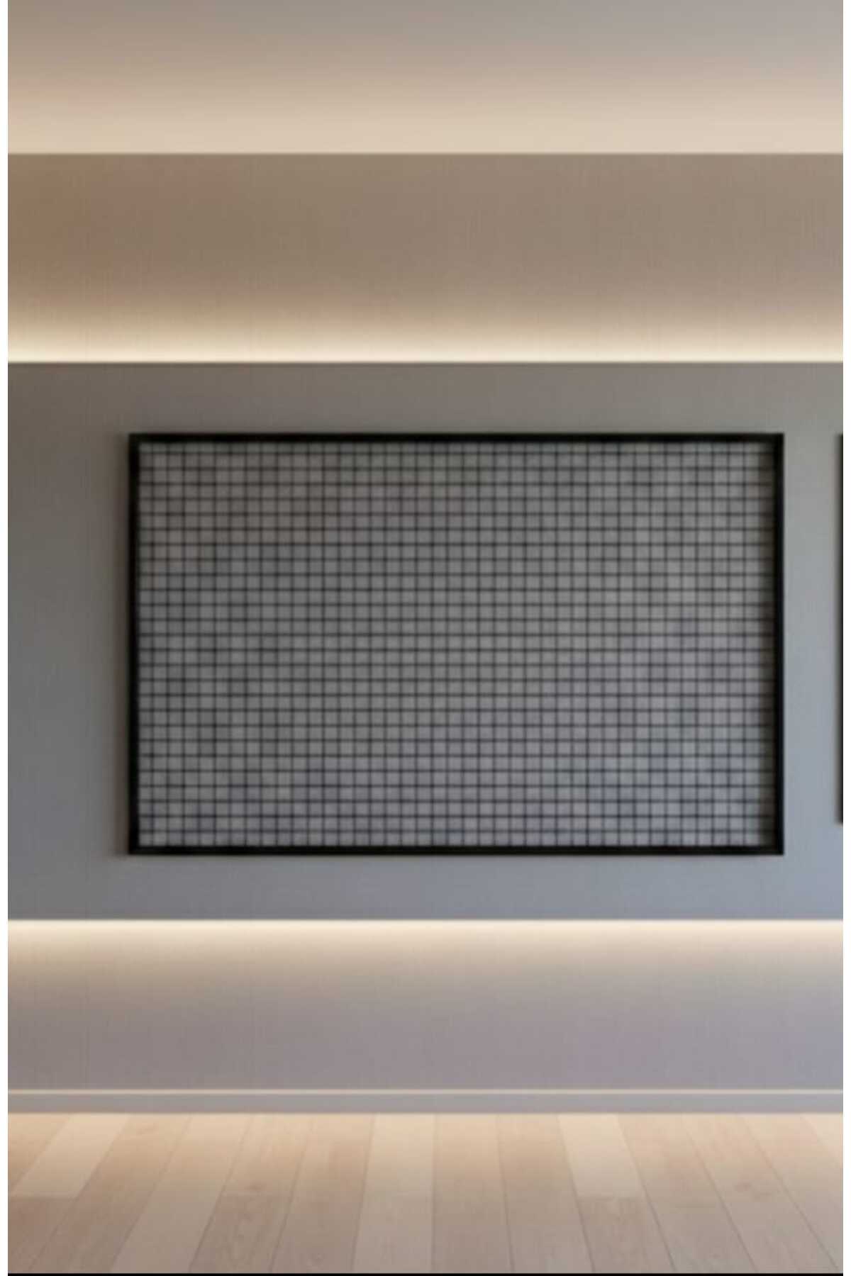 Sık Telli Tel Raf - Tel Pano Stand, Duvar Askılığı 60x120 Cm