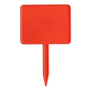 10'lu Saplamalı Orta Boy Manav Bakliyat Etiketliği (TURUNCU RENK) 13x10 Cm Ebat