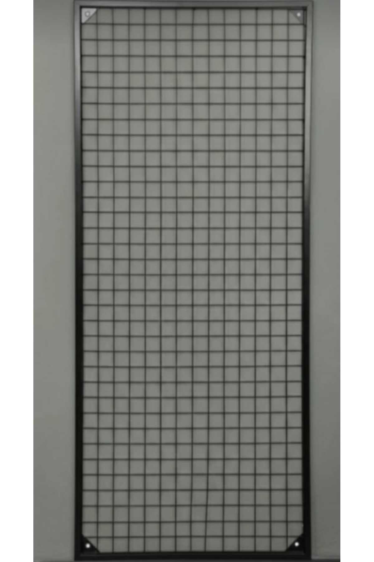 Sık Telli Tel Raf - Tel Pano Stand, Duvar Askılığı 60x120 Cm - Görsel 2