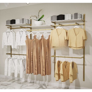 Mağaza Askılık Sistemi, Raf Sistemi, Butik Rafı, Mağaza Stand, Giyinme Odası 270*200