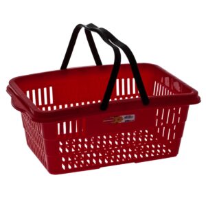 6 Adet Plastik Market Sepeti