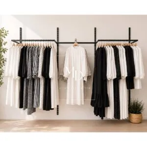 Askı Sistemi Askılık Giyinme Odası Askılık Sistemi Raf Sistemi 275x200 cm