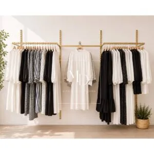 Askı Sistemi Askılık Giyinme Odası Askılık Sistemi Raf Sistemi 275x200 cm