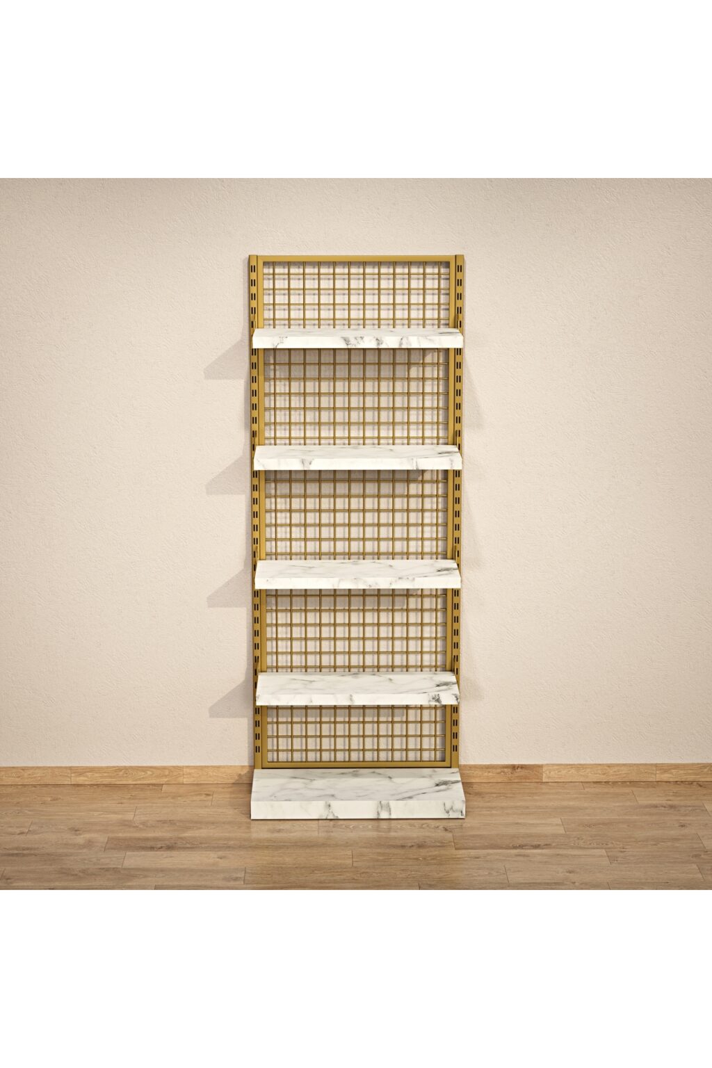 Gold Market Rafı 95x210 cm - Mağaza Raf Ünitesi - Görsel 3