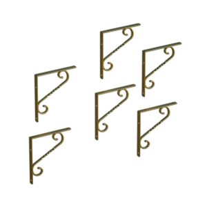 Ferforje Raf Kolu, Duvara Monte Raf Kolu, L Destek,6 Lı Set, 17*23