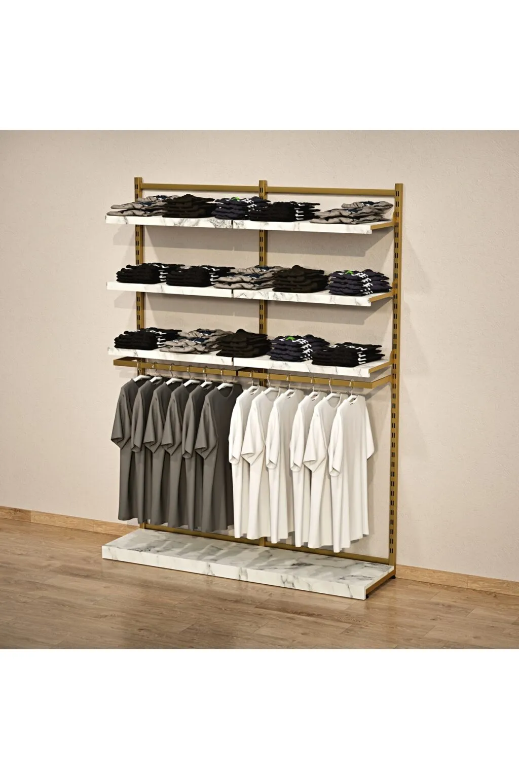Giyinme Odası Raf Sistemi,lüx Askılık Sistemi, Mağaza Raf Sistemi,butik Raf Sistemi 190*h220