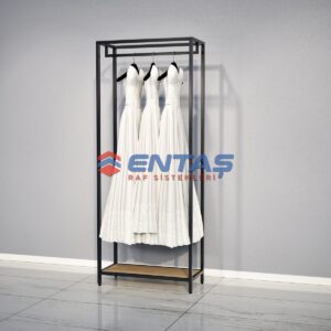 40*120*h220,modern Gelinlik Standı, Askılık Sistemi,abiye Elbise Askılığı