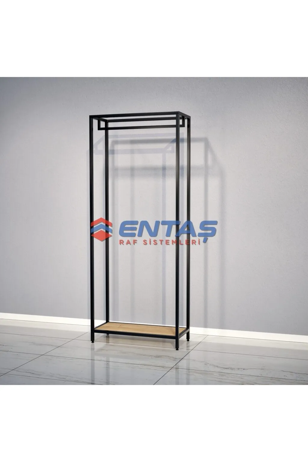 40*120*h220,modern Gelinlik Standı, Askılık Sistemi,abiye Elbise Askılığı - Görsel 4