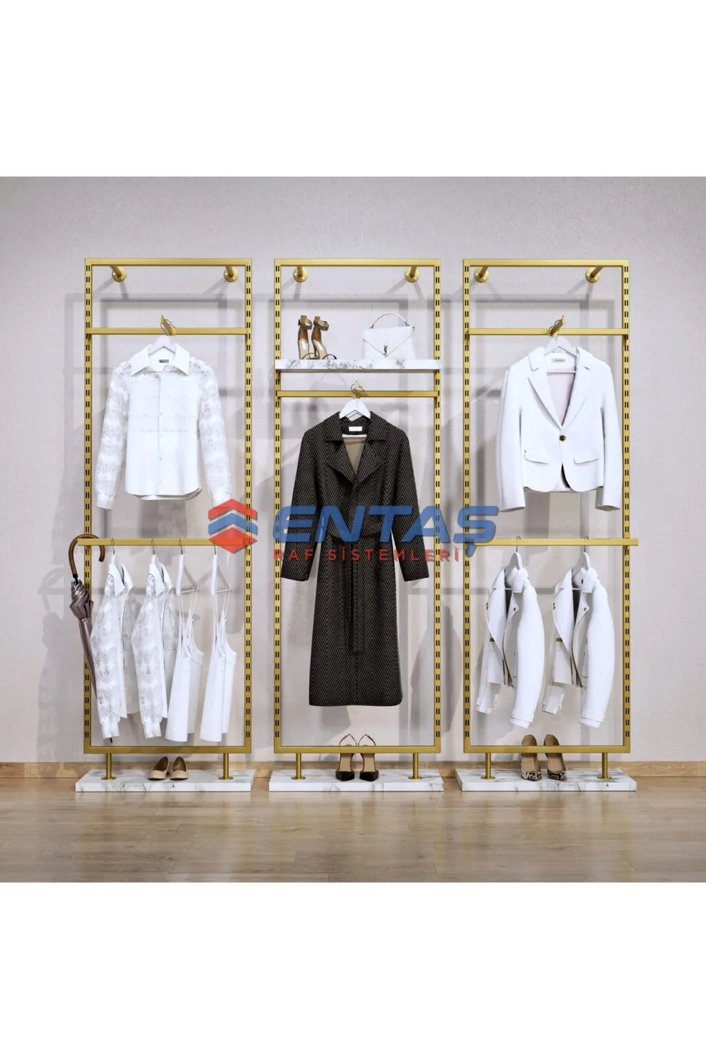 300*h220,giyinme Odası Raf Sistemi,lüx Askılık Sistemi, Mağaza Raf Sistemi,butik Raf Sistemi