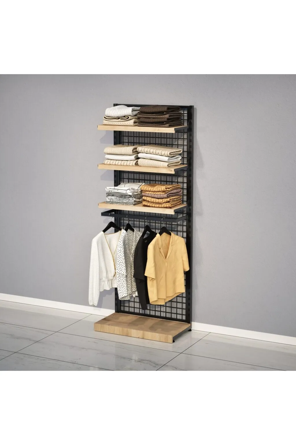 Giyinme Odası Raf Sistemi,lüx Telli Askılık Sistemi, Mağaza Raf Sistemi,butik Raf Sistemi 100*h220
