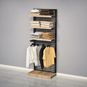 Giyinme Odası Raf Sistemi,lüx Telli Askılık Sistemi, Mağaza Raf Sistemi,butik Raf Sistemi 100*h220
