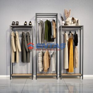 Modern Giyinme Odası Raf Sistemi,lüx Askılık Sistemi, Mağaza Raf Sistemi,butik Raf Sistemi 360*h220