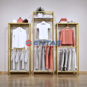 Modern Giyinme Odası Raf Sistemi,lüx Askılık Sistemi, Mağaza Raf Sistemi,butik Raf Sistemi 300*h220