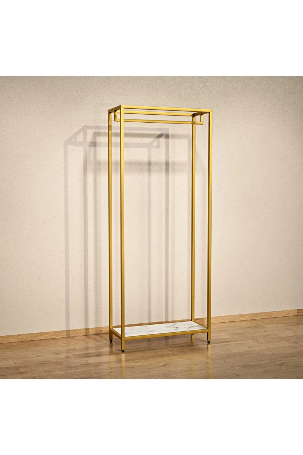 Modern Gelinlik Standı, Askılık Sistemi 40*120*h220 - Görsel 3