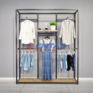 Giyinme Odası Raf Sistemi,lüx Askılık Sistemi, Mağaza Raf Sistemi,butik Raf Sistemi 190*h220