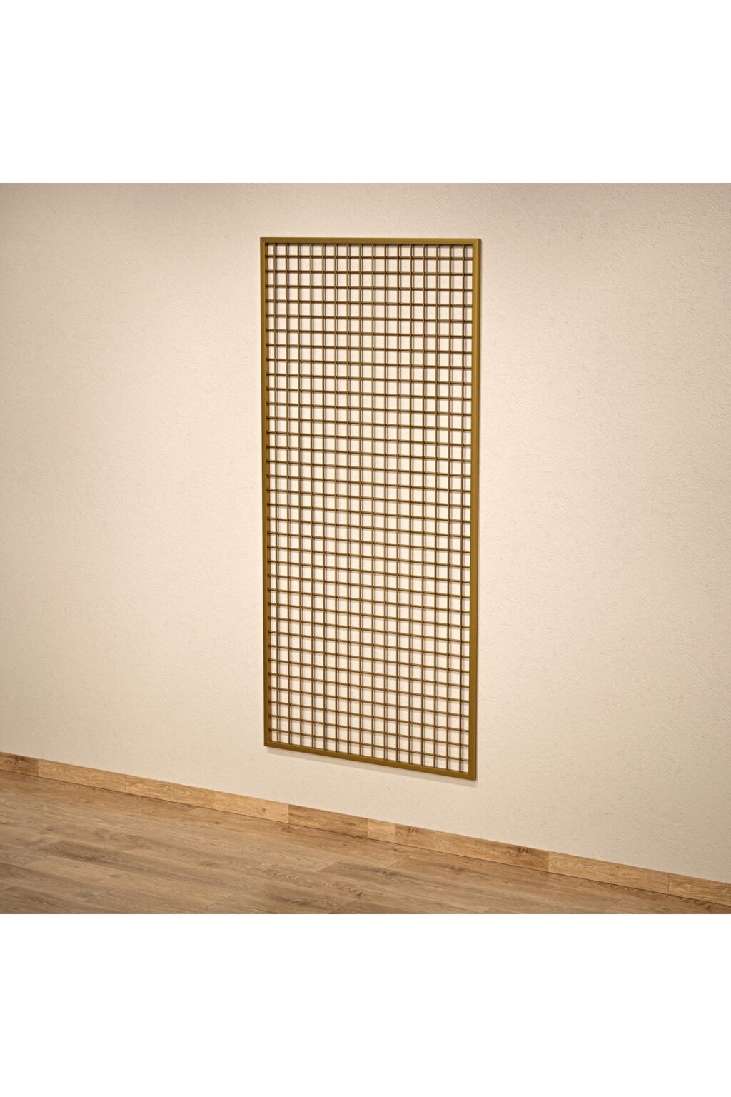 Duvara Monte Sık Telli Tel Raf 90x190 cm Gold - Tel Pano Stand, Duvar Askılığı - Görsel 4