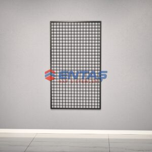 60*150 Siyah,duvara Monte Tel Pano, Sık Telli Aksesuar Bijuteri Panosu
