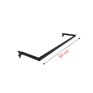 Ub1 Kare 10x30 Profil, 60 Cm, Konik Dikme Askı Kol, Baston Asma Kol, Askı Kolu, Elbise Askı Kolu
