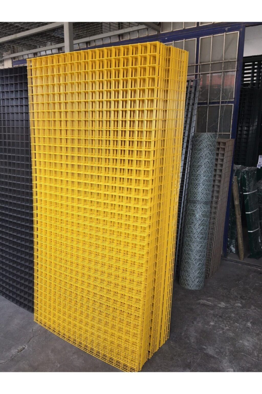 100x200 Dekorasyon Tel Pano, Gold Fırın Boyalı Tel