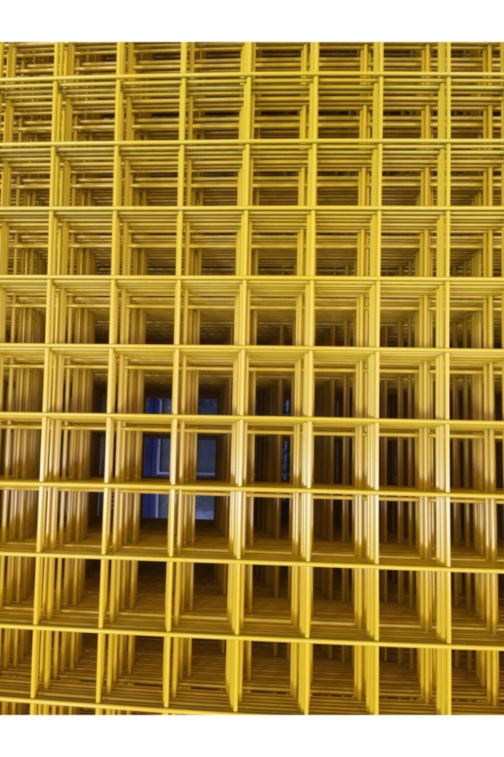 100x200 Dekorasyon Tel Pano, Gold Fırın Boyalı Tel - Görsel 2