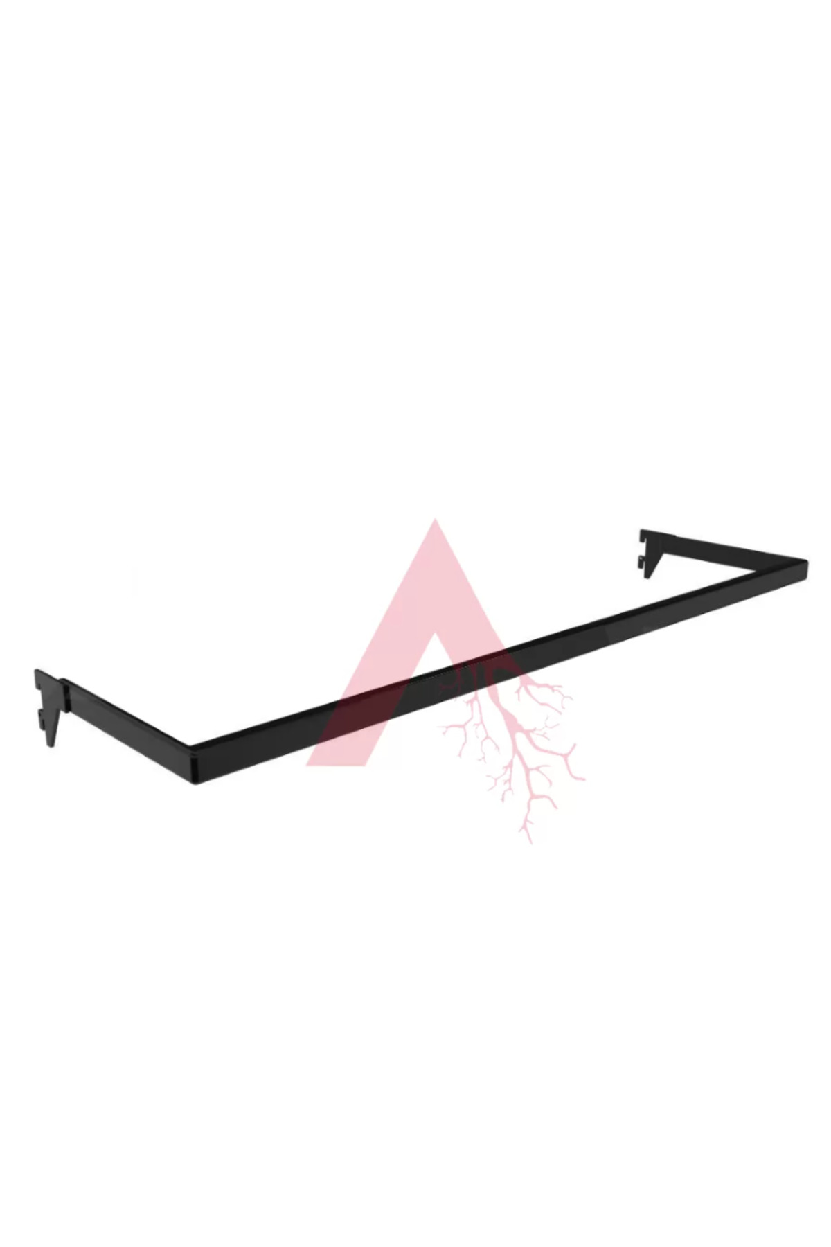60 cm Kare Ub1 Askılık & 10x30 Profilden Askılık Mağaza Raf Sistemi - Görsel 2