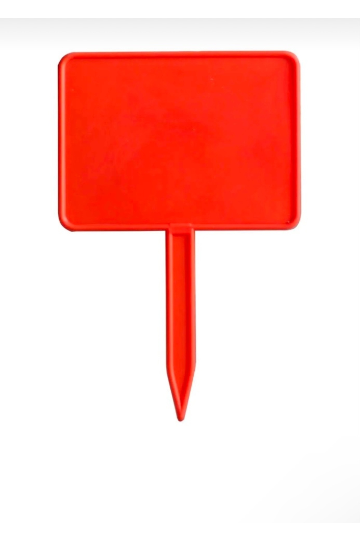 10'lu Saplamalı Küçük Boy Manav Bakliyat Etiketliği (turuncu Renk ) 11x8 Cm Ebat