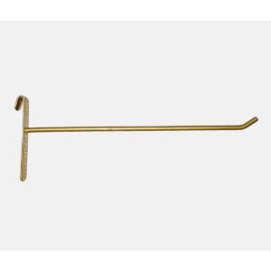 100 Adet,15 Cm, Gold Boyalı, Tel Pano Kancası, Raf Kancası, Pano Teli, Raf Teli, Askılık Teli, Mağaz
