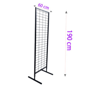 60x190 Cm Ayaklı Tel Pano Stant, Aksesuar Standı, Telefon Aksesuar Standı, Çoraplık, Ayakkabı Standı