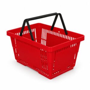22 Lt Plastik Alışveriş Sepeti - Market El Sepeti