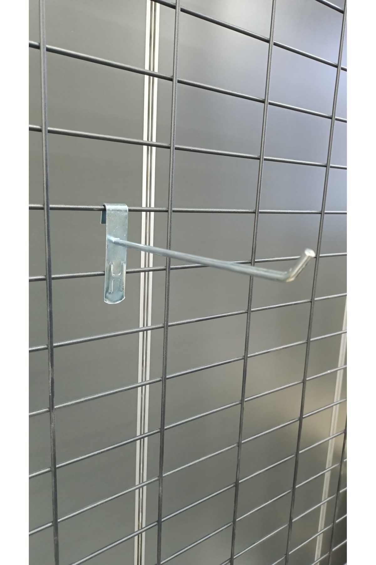 100 Adet - 25 Cm - Tel Pano Kancası - Raf Aksesuarı - Raf Kancası - Görsel 3