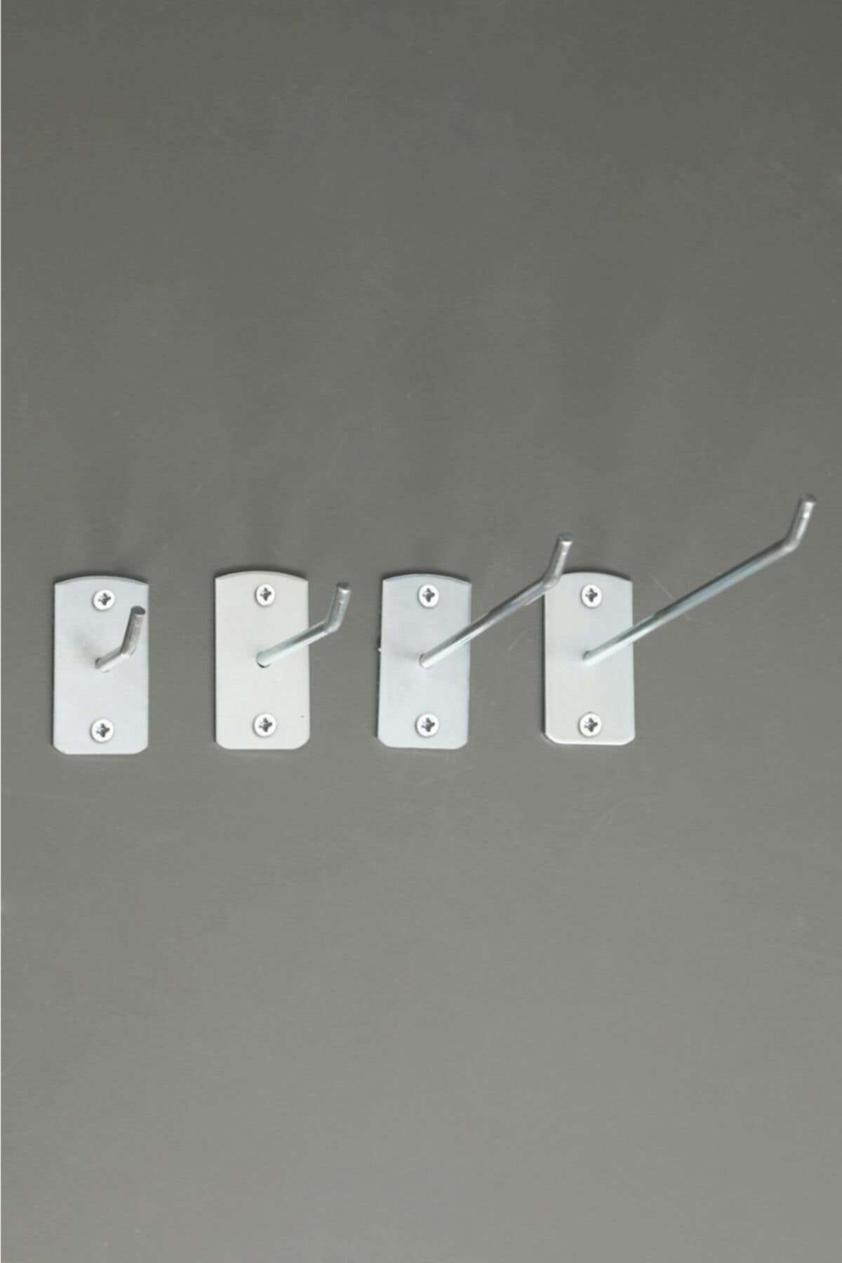 Vidalı Kanca-kanca-raf Aksesuarı - 20 Cm - 25'li Paket - Görsel 4