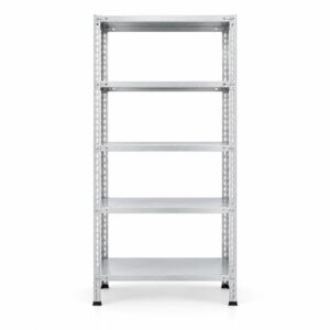 5 Katlı Galvaniz Çelik Raf - Depo, Arşiv, Kiler, Dosya, Market Rafı