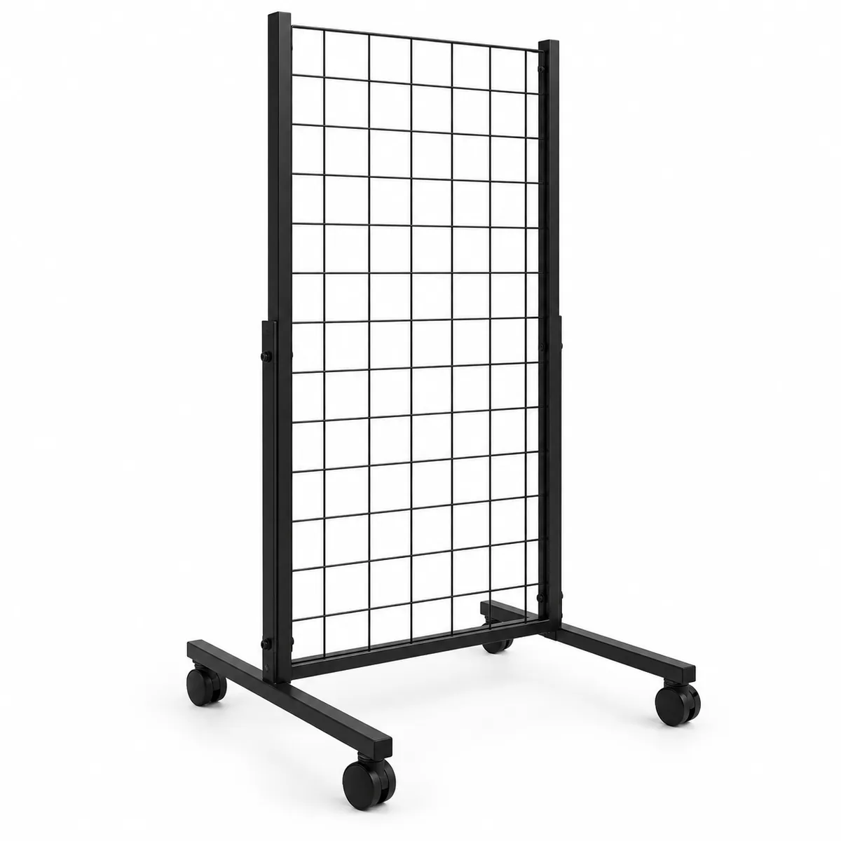 Profil Ayaklı Tel Pano Stand 60x190 cm - Tel Raf, Duvar Askılığı
