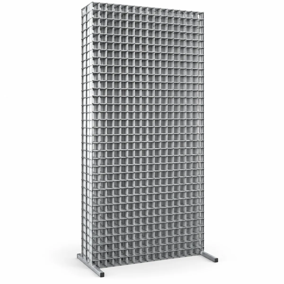 Sık Telli Tel Raf 100x200 cm - Tel Pano Stand, Duvar Askılığı